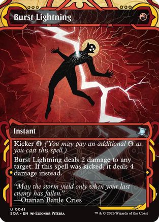 Secrets of Strixhaven: Mystical Archive Burst Lightning #41