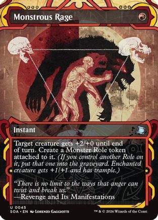 Secrets of Strixhaven: Mystical Archive Monstrous Rage #45