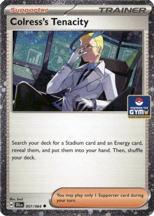 Miscellaneous Cards & Products Colress's Tenacity (Gym Stamp Asia Exclusive) #057