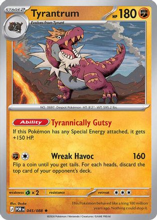Deck Exclusives Tyrantrum #045