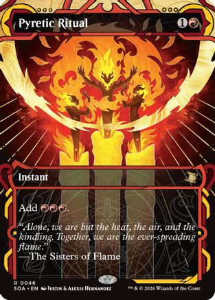 Secrets of Strixhaven: Mystical Archive Pyretic Ritual #46