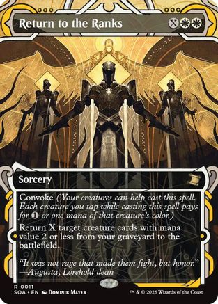 Secrets of Strixhaven: Mystical Archive Return to the Ranks #11