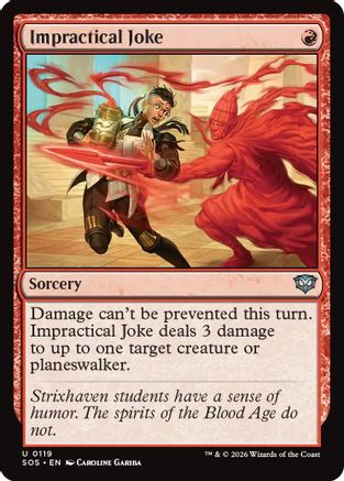 Secrets of Strixhaven Impractical Joke #119