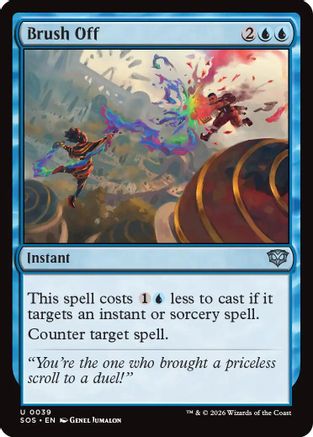Secrets of Strixhaven Brush Off #39