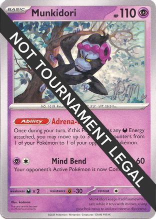 World Championship Decks Munkidori - 2025 (Riley McKay) #095