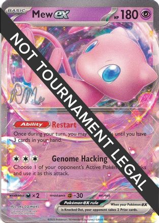 World Championship Decks Mew ex - 2025 (Riley McKay) #151