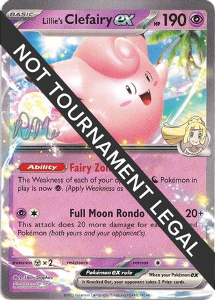 World Championship Decks Lillie's Clefairy ex - 2025 (Riley McKay) #056