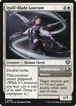 Secrets of Strixhaven Quill-Blade Laureate #27