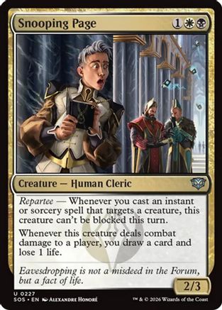 Secrets of Strixhaven Snooping Page #227