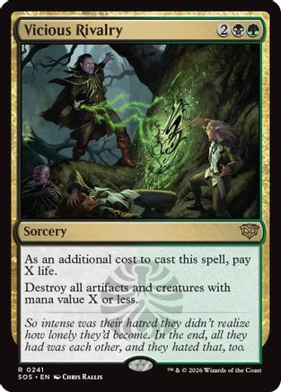 Secrets of Strixhaven Vicious Rivalry #241