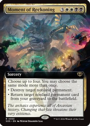 Secrets of Strixhaven Moment of Reckoning (Extended Art) #353