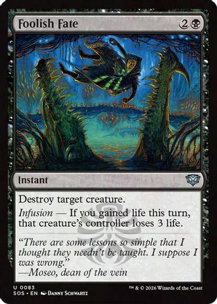 Secrets of Strixhaven Foolish Fate #83