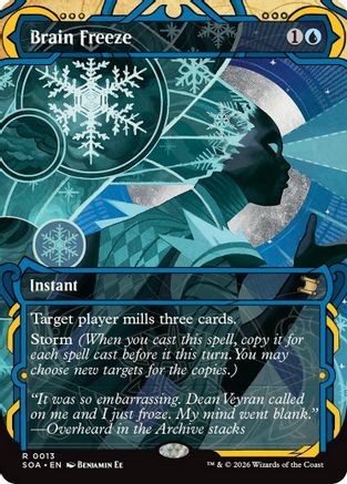 Secrets of Strixhaven: Mystical Archive Brain Freeze #13