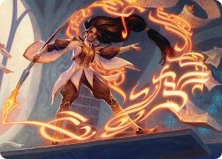 Art Series: Secrets of Strixhaven Interjection Art Card #4