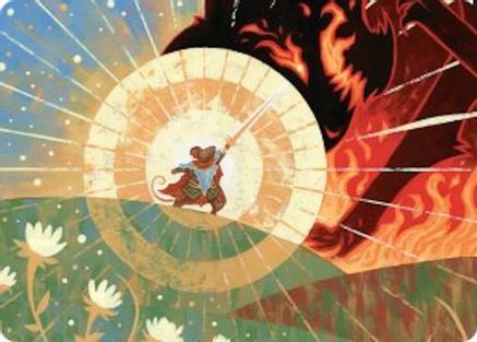 Art Series: Secrets of Strixhaven Repel Calamity Art Card #43