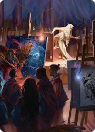 Art Series: Secrets of Strixhaven Archaeomancer Art Card #41