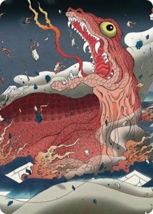 Art Series: Secrets of Strixhaven Subterranean Tremors Art Card #53