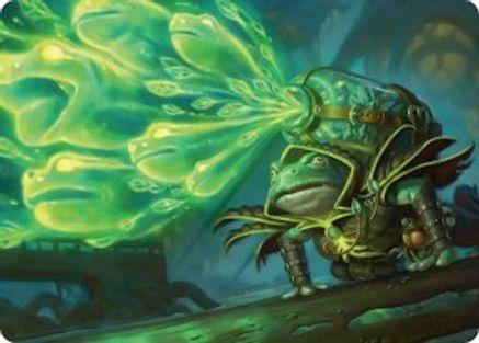 Art Series: Secrets of Strixhaven Burrog Barrage Art Card #15