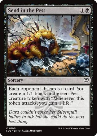 Secrets of Strixhaven Send in the Pest #100
