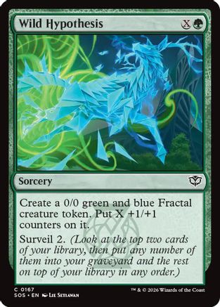 Secrets of Strixhaven Wild Hypothesis #167