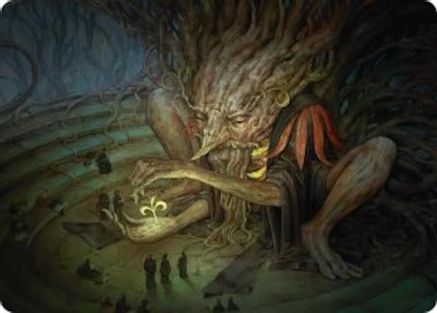 Art Series: Secrets of Strixhaven Old-Growth Educator Art Card #20