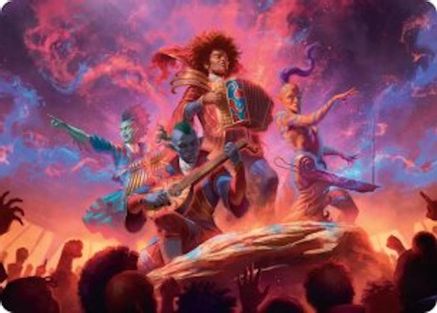 Art Series: Secrets of Strixhaven Zaffai and the Tempests Art Card #25