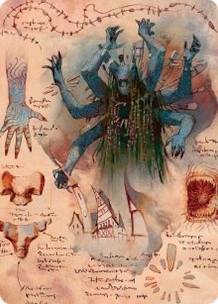Art Series: Secrets of Strixhaven The Dawning Archaic Art Card #29