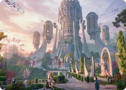 Art Series: Secrets of Strixhaven Command Tower Art Card #39