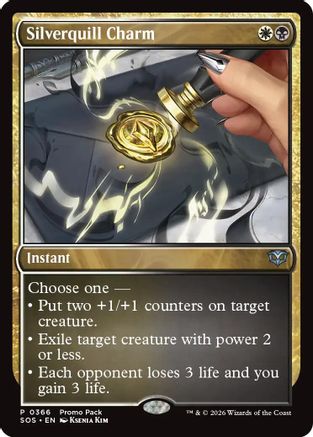 Promo Pack: Secrets of Strixhaven Silverquill Charm #365