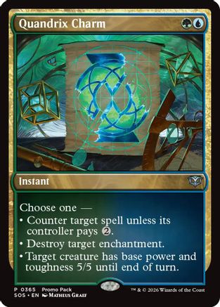Promo Pack: Secrets of Strixhaven Quandrix Charm #365