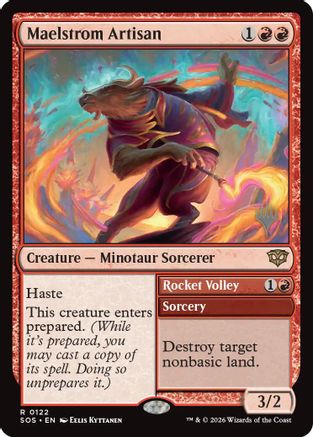 Promo Pack: Secrets of Strixhaven Maelstrom Artisan #122