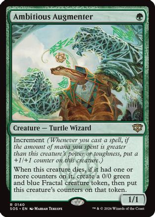 Promo Pack: Secrets of Strixhaven Ambitious Augmenter #140