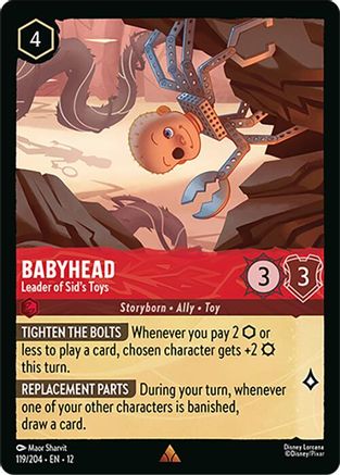Babyhead - Leader of Sid's Toys