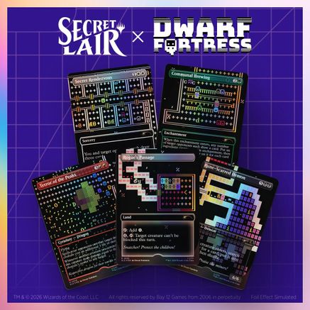 Secret Lair Drop Dwarf Fortress Create New World Foil