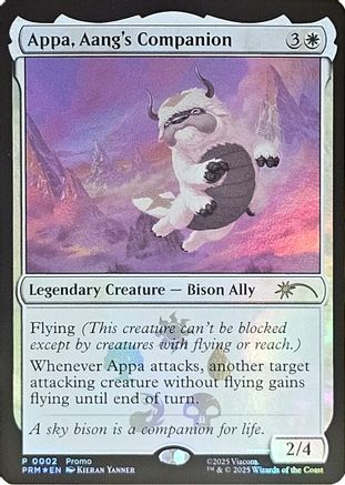 Appa, Aang's Companion