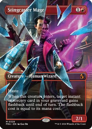 Reality Fracture Stingcaster Mage (Borderless) #329