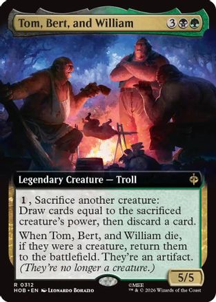 The Hobbit Tom, Bert, and William (Extended Art) #312