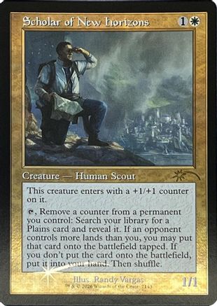 Scholar of New Horizons (Retro Frame)