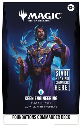 Foundations Commander Deck Keen Engineering