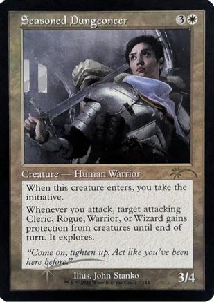 Seasoned Dungeoneer (Retro Frame)