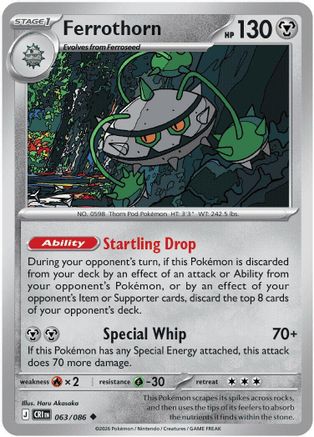 ME04: Chaos Rising Ferrothorn #063