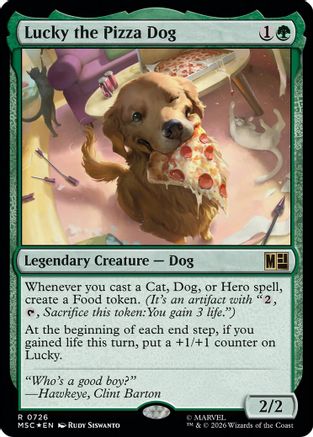 Lucky the Pizza Dog
