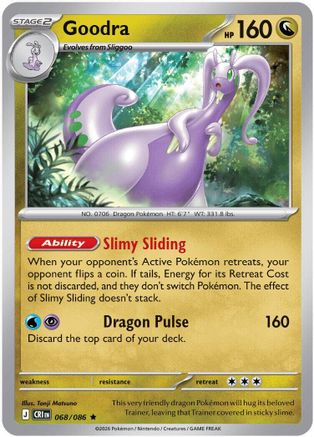 Deck Exclusives Goodra - 068/086 (Non-Holo) #068