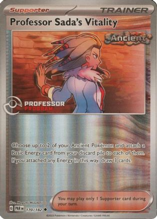 Professor Sada's Vitality 170 Mega Evolution Energy Pokémon card