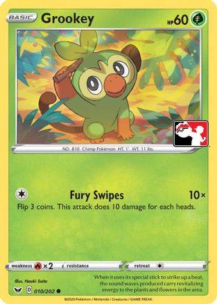 Miscellaneous Cards & Products Grookey (Library Exclusive) #011