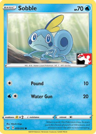 Miscellaneous Cards & Products Sobble (Library Exclusive) #055