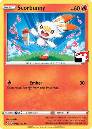 Miscellaneous Cards & Products Scorbunny (Library Exclusive) #031