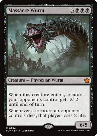 Massacre Wurm (0754)