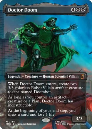 Marvel Super Heroes Doctor Doom (Borderless) (336) #336