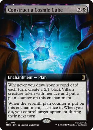 Marvel Super Heroes Construct a Cosmic Cube (Extended Art) #406